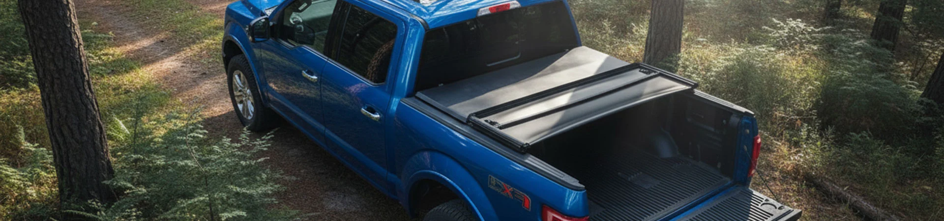ฝาครอบ Tonneau แบบไตรพับแบบไวนิลเนื้อนุ่ม