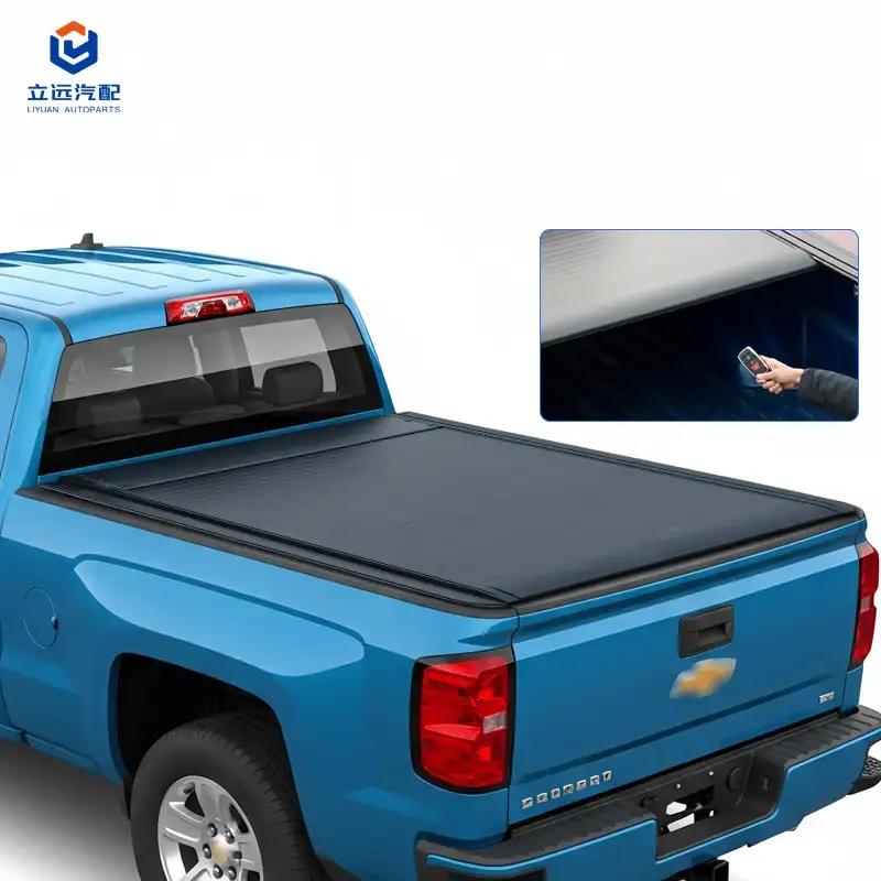 ฝาครอบ Tonneau อะลูมิเนียมแข็งแบบไฟฟ้าสำหรับ Chevrolet Dodge