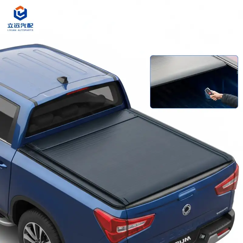 ฝาครอบกระบะท้ายอลูมิเนียมแข็งแบบไฟฟ้าสำหรับ Ssangyong
