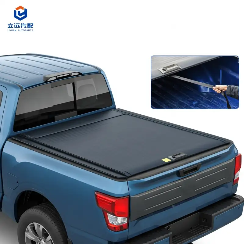 ฝาครอบ Tonneau แบบอลูมิเนียมแข็งแบบแมนนวลสำหรับ Nissan Mitsubishi