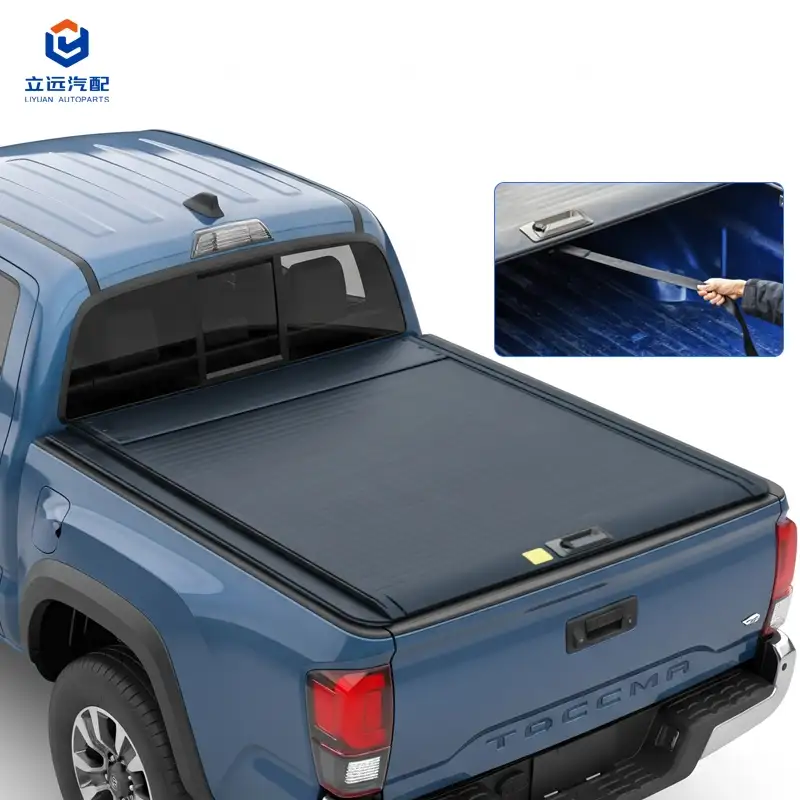 ฝาครอบกระบะท้ายอลูมิเนียมแข็งแบบแมนนวลสำหรับ Toyota