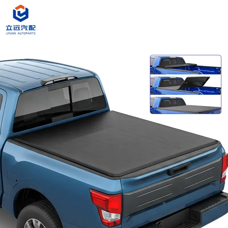 ปกกระบะท้ายสามทบไวนิลนุ่มสำหรับ Nissan Suzuki